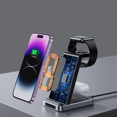 18K Digital Magnetic Fast Wireless Foldable Charger FC02