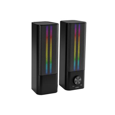 18K digital RGB Gaming Wired Speaker GS11 With LED Flashing Light